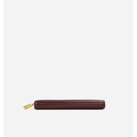 Brandon Blackwood Lynn Burgundy Leather Wallet - Picture 7 of 7